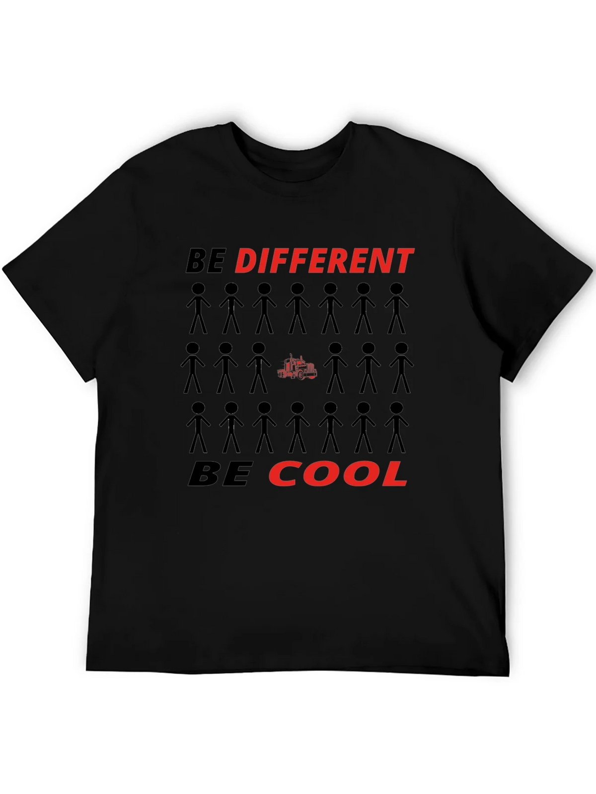 Be Different Be Cool Graphic T-Shirt product image 5
