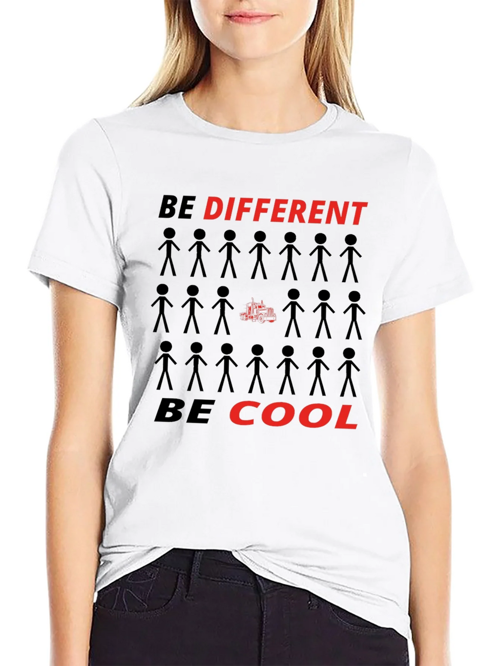 Be Different Be Cool Graphic T-Shirt product image 8