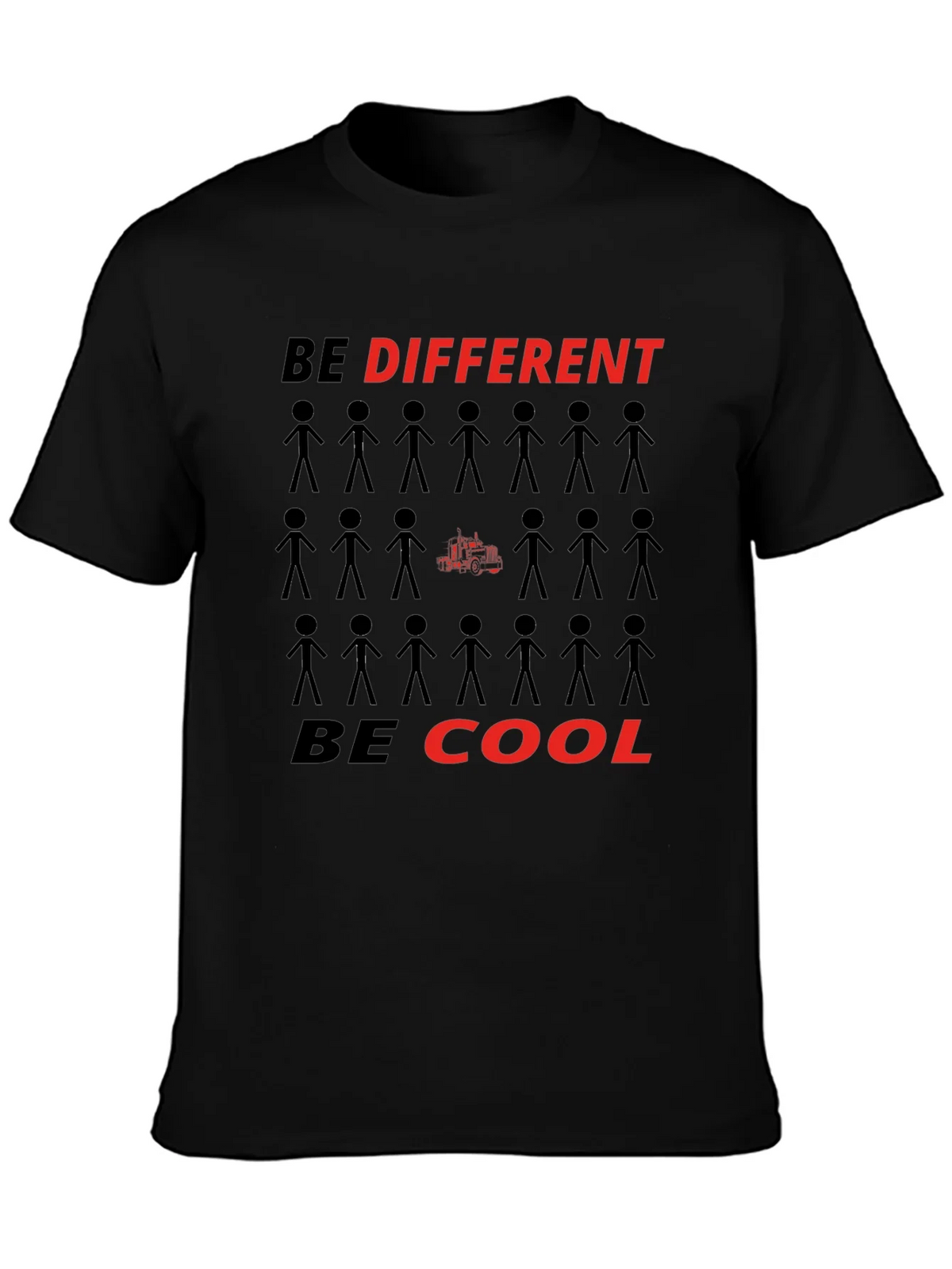 Be Different Be Cool Graphic T-Shirt product image 3