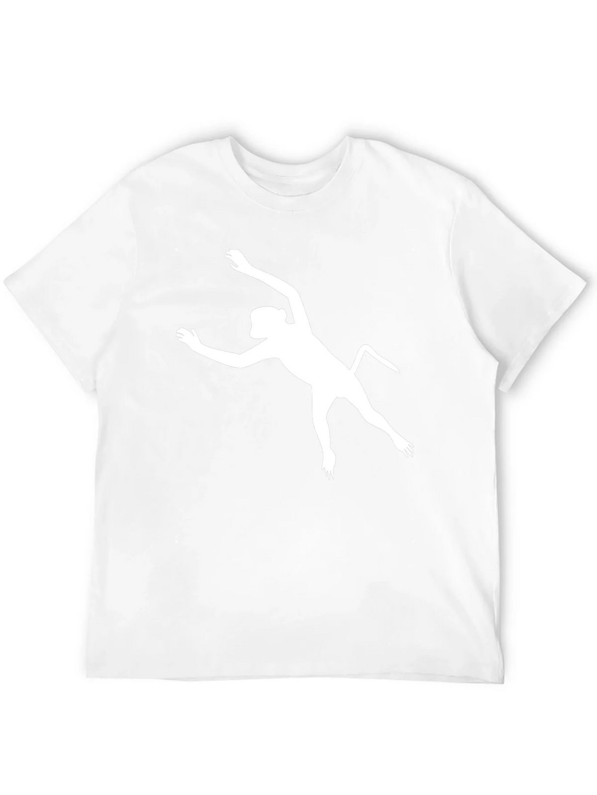 Cool Monkey Silhouette Black T-Shirt product image 11