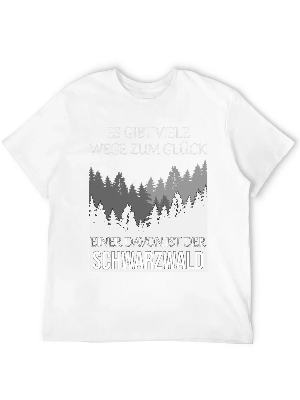 Black Forest T-Shirt: Way to Happiness Graphic Tee product image 11