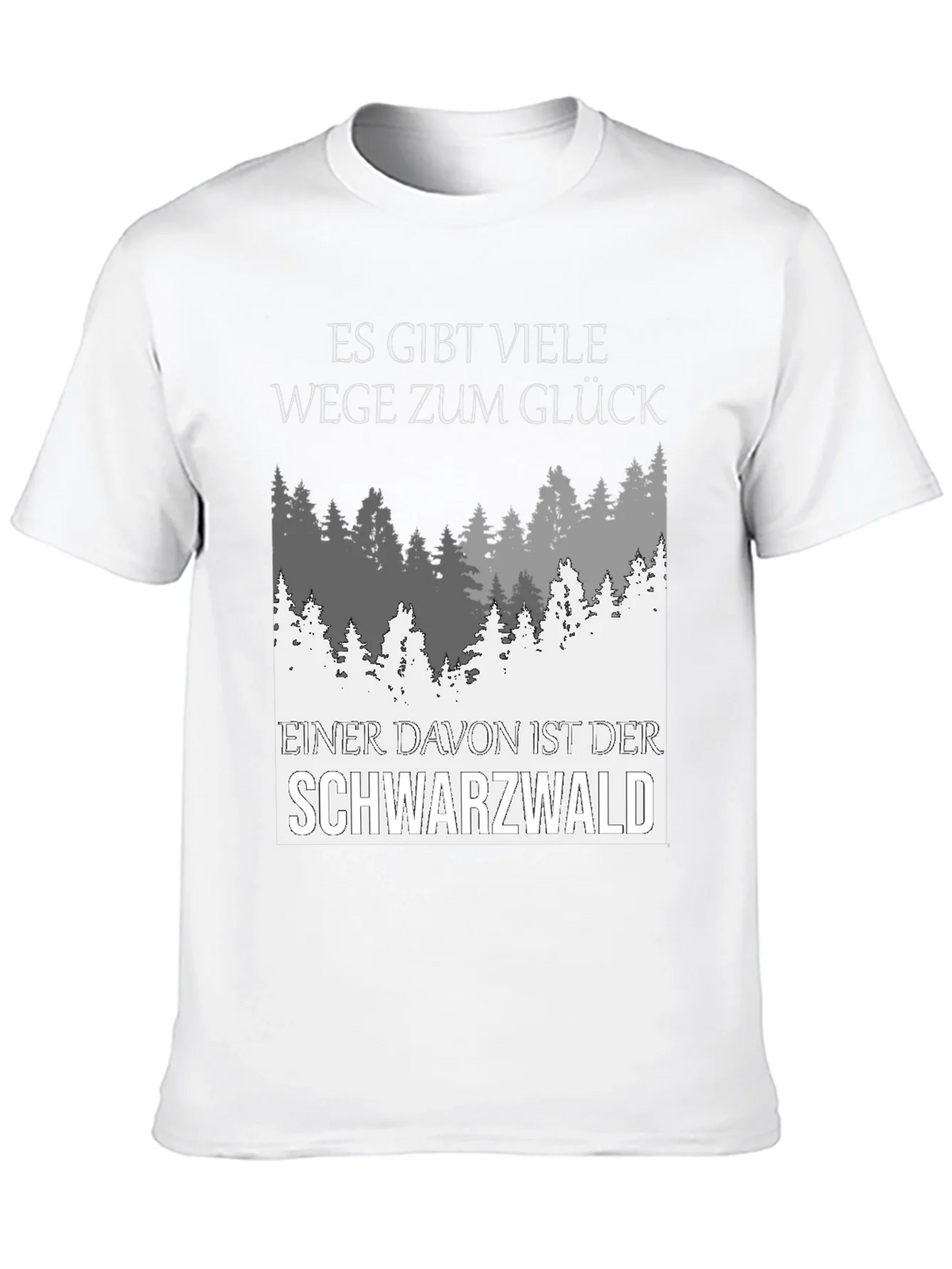 Black Forest T-Shirt: Way to Happiness Graphic Tee product image 9