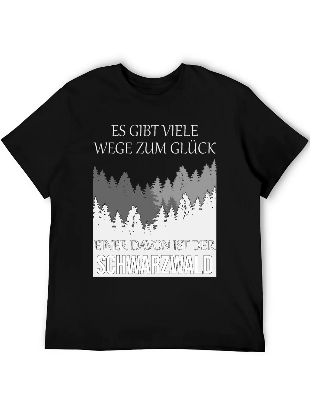 Black Forest T-Shirt: Way to Happiness Graphic Tee product image 5