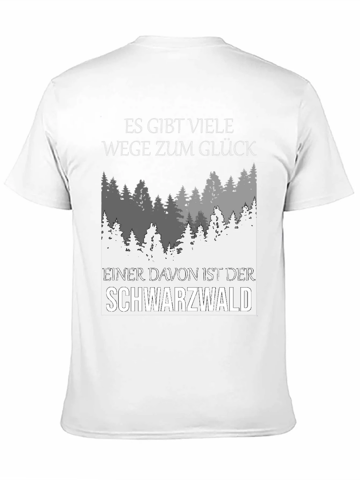 Black Forest T-Shirt: Way to Happiness Graphic Tee product image 10